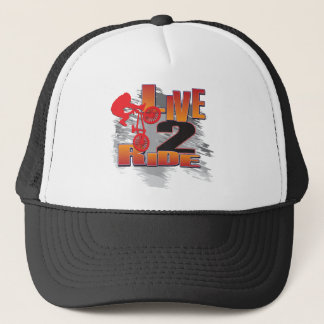 GORRA DE CAMIONERO LIVE-2-RIDE-BMX