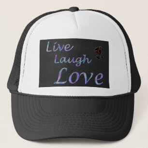 Gorra De Camionero Live Laugh Love