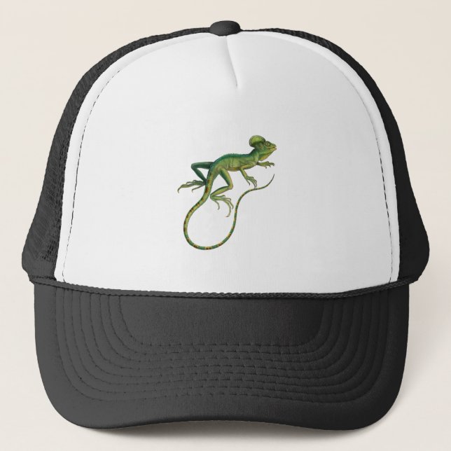 Gorra De Camionero Lizard verde (Anverso)