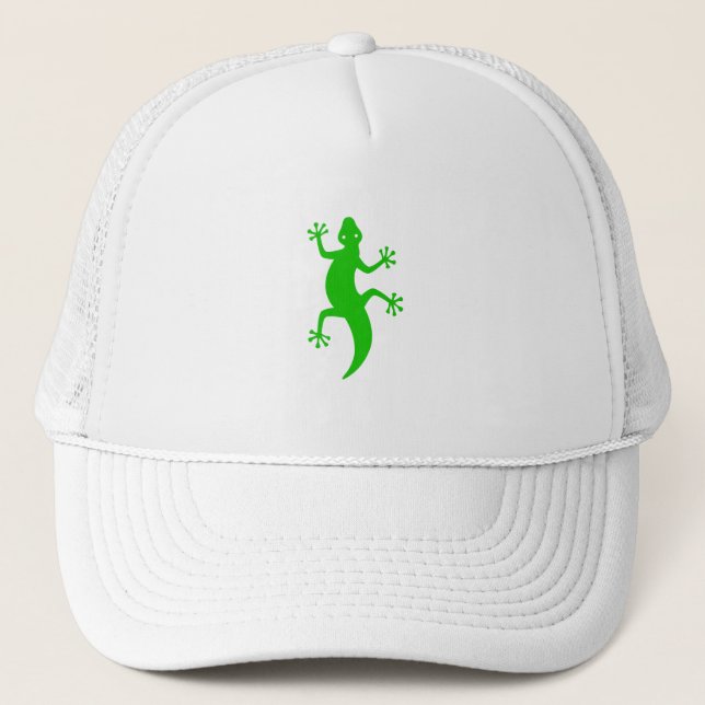 Gorra De Camionero Lizard verde (Anverso)