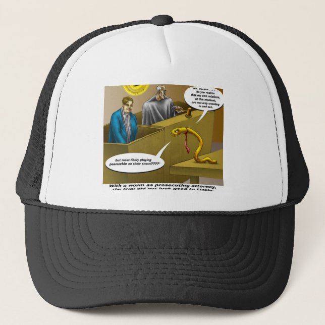 Gorra De Camionero Lizzie Borden Trial Funny Personalizados Gifts (Anverso)