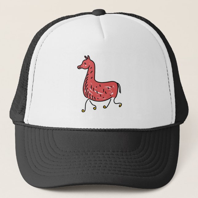 Gorra De Camionero llama (Anverso)