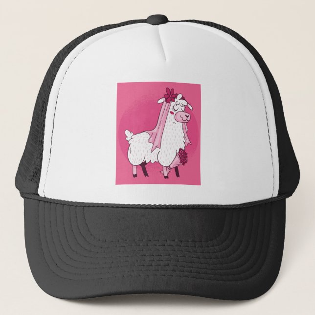 Gorra De Camionero Llama Bride (Anverso)