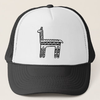 Gorra De Camionero Llama-BW