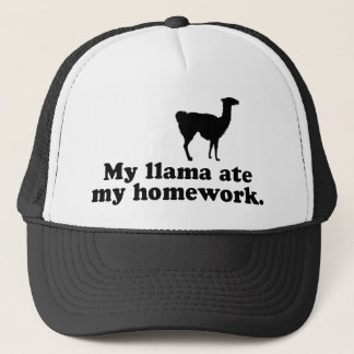 Gorra De Camionero Llama divertida