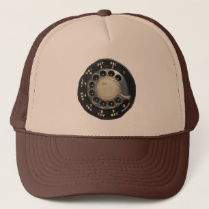Gorra De Camionero Llamada telefónica de Rotary antigua