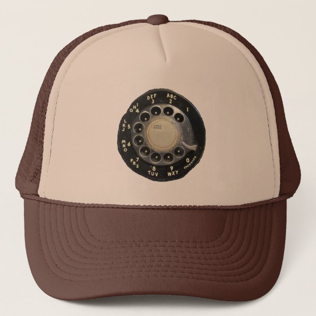 Gorra De Camionero Llamada telefónica de Rotary antigua (Anverso)