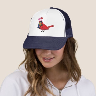 Gorra De Camionero Llamadas Cardinal Bird Love Mating