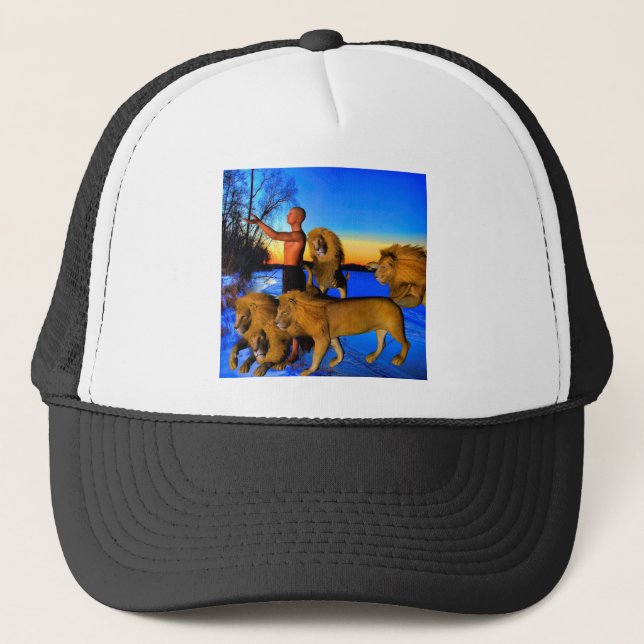 Gorra De Camionero Llamado del Salvaje (Anverso)