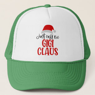 Gorra De Camionero Llámame Gigi Claus-56374