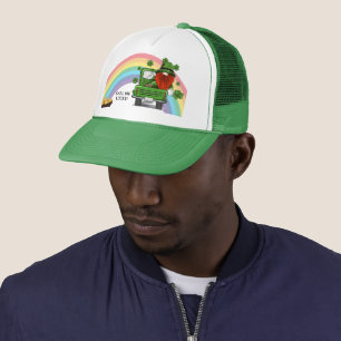Gorra De Camionero Llámame Gnomo Irlandés Afortunado