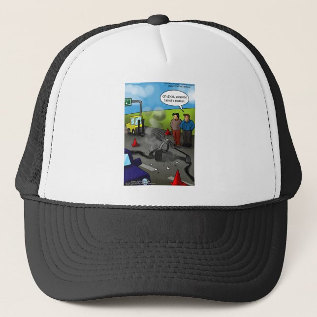 Gorra De Camionero Llamar a un montacargas Gracioso Regalos Tees Mugs (Anverso)