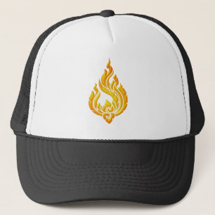 Gorra De Camionero Llamas de Granok