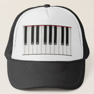 Gorra De Camionero Llaves de teclado de piano