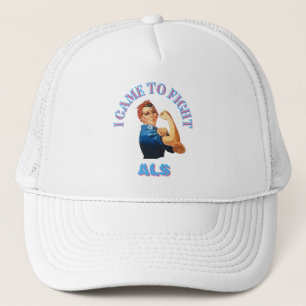 GORRA DE CAMIONERO LLEGUÉ A LUCHAR CONTRA EL UNISEX DE ALS/LOU GEHRIG