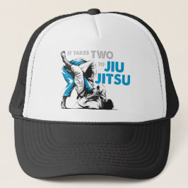Gorra De Camionero Lleva dos Jiu Jitsu