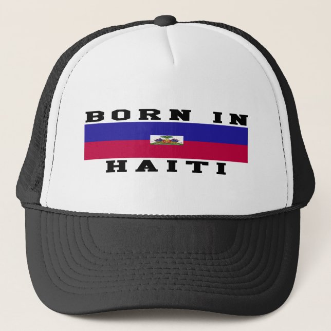 Gorra De Camionero Llevado en Haití (Anverso)