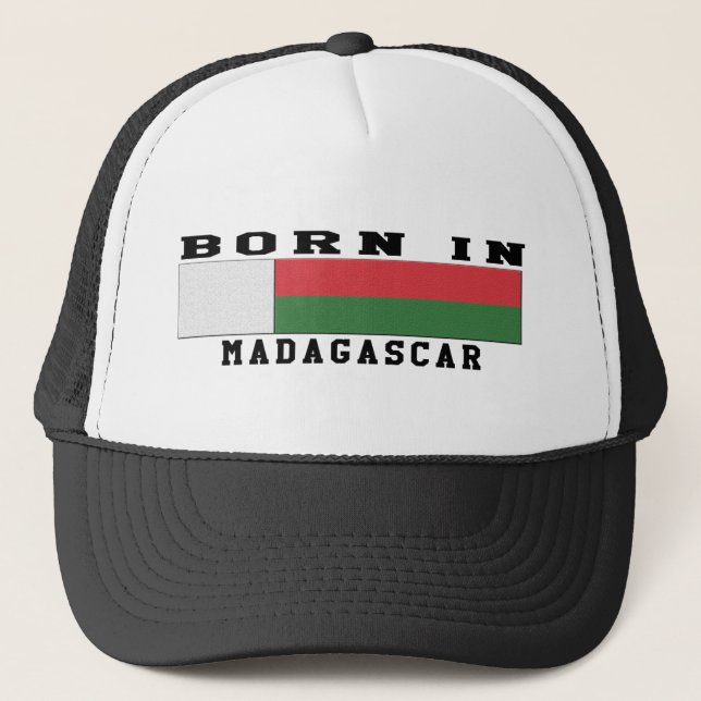 Gorra De Camionero Llevado en Madagascar (Anverso)