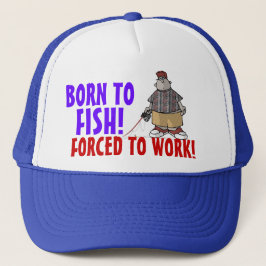 Gorra De Camionero Llevado pescar el casquillo