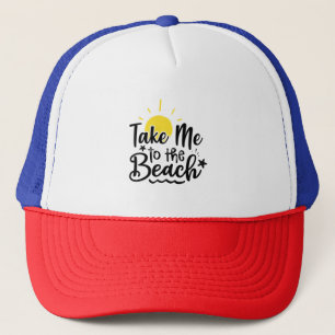 Gorra De Camionero Llévame a la playa