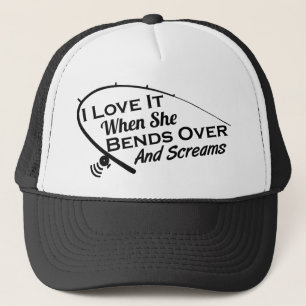 Gorra De Camionero Lo amo cuando ella dobla encima y grita el