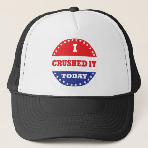 Gorra De Camionero Lo Aplasté Hoy