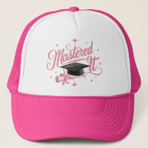 Gorra De Camionero Lo Dominó Graduado de Maestría Graduación MBA
