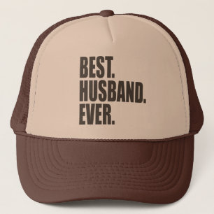 Gorra De Camionero Lo mejor. Esposo. Nunca.