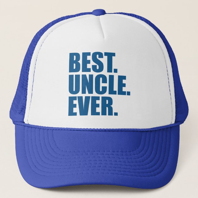 Gorra De Camionero Lo mejor. Tío. Nunca. (azul) (Anverso)