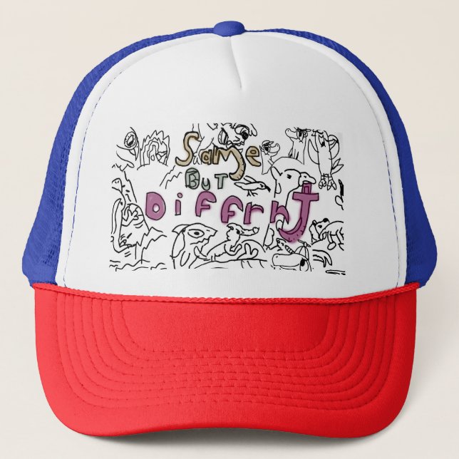 Gorra De Camionero Lo mismo. Pero. Diferente. Camiseta (Anverso)