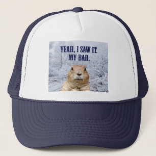 Gorra De Camionero Lo Vi El Día De La Coagulación