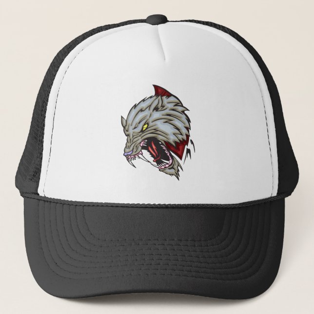 Gorra De Camionero Lobo (Anverso)
