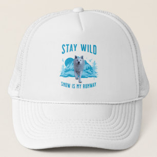 Gorra De Camionero Lobo Ártico Salvaje