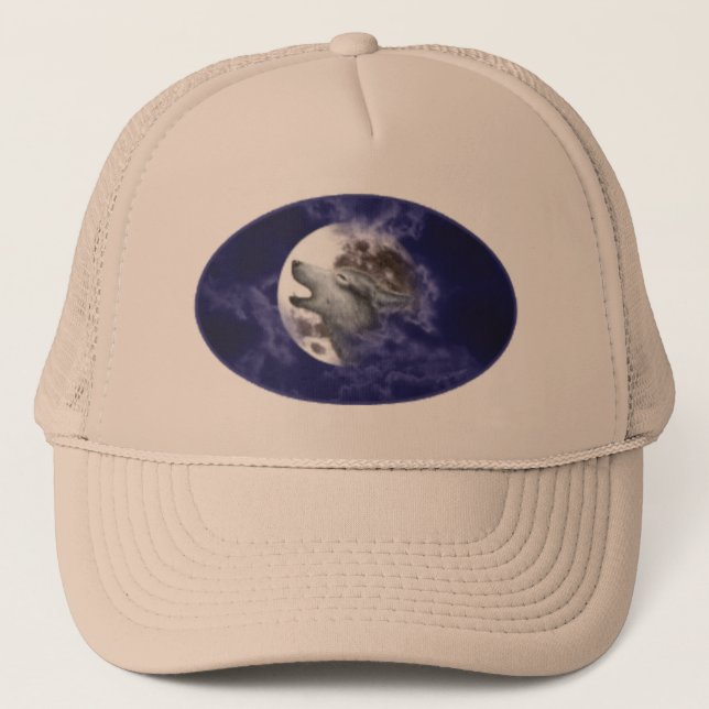 Gorra De Camionero lobo Cap (Anverso)