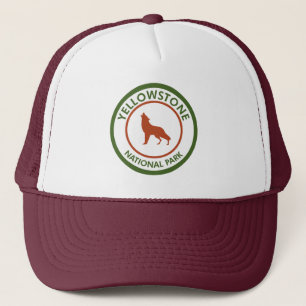 Gorra De Camionero Lobo del Parque Nacional Yellowstone