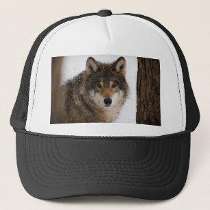 Gorra De Camionero Lobo gris europeo