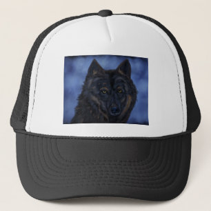 Gorra De Camionero Lobo negro