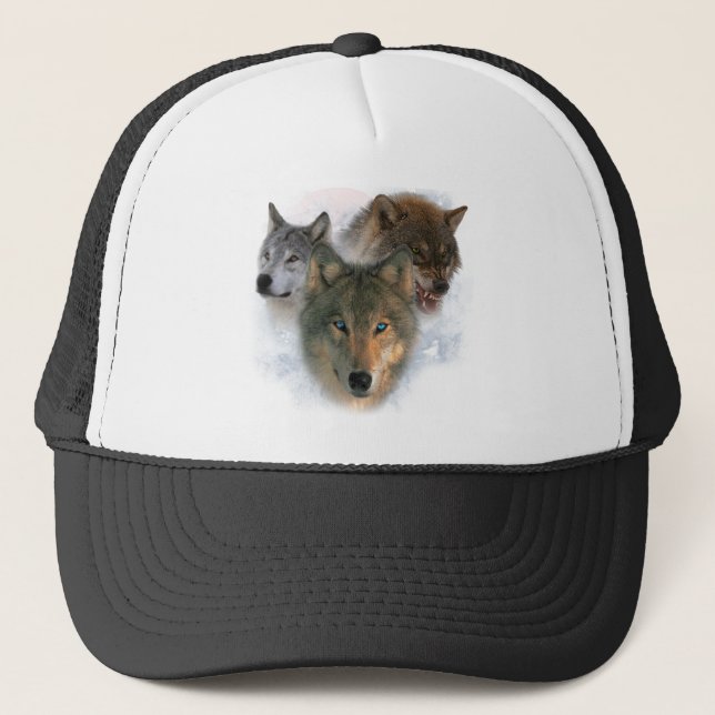 Gorra De Camionero Lobos (Anverso)