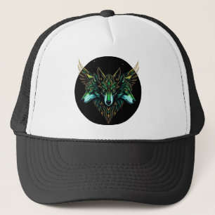 Gorra De Camionero Lobos astrales