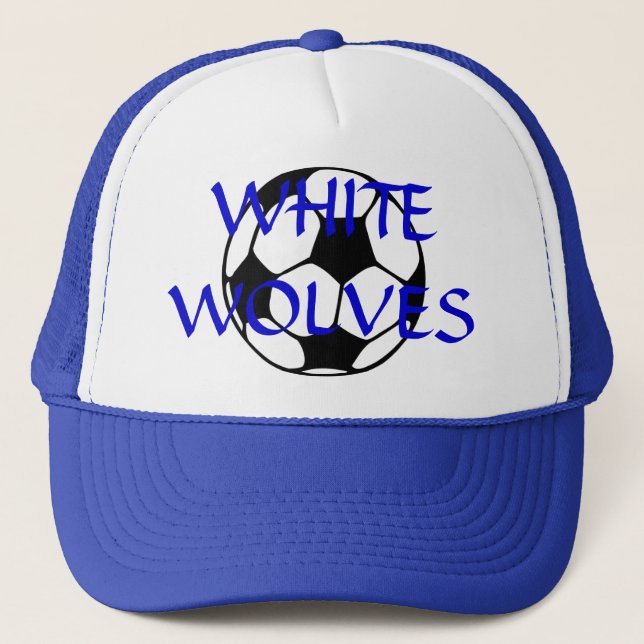 Gorra De Camionero "Lobos blancos" de Uzbekistán (Anverso)