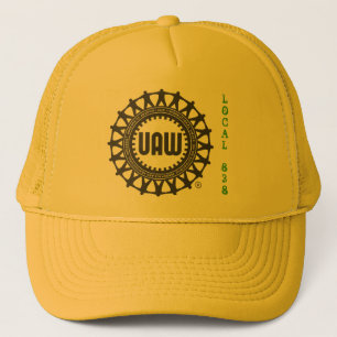 Gorra De Camionero Local 838 del casquillo del topetón de la