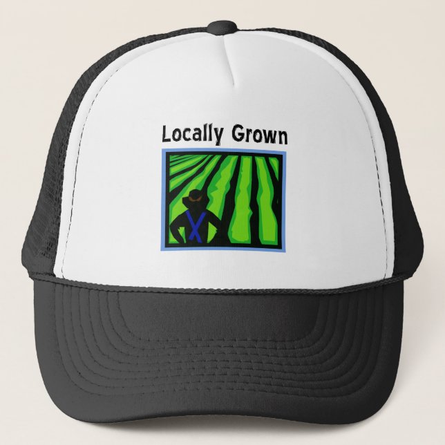 Gorra De Camionero Localmente cultivado (Anverso)