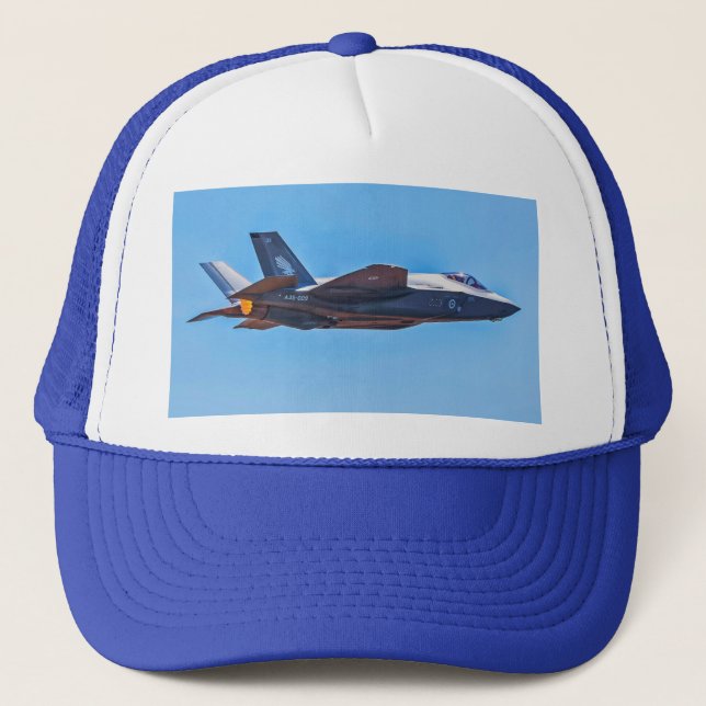 Gorra De Camionero Lockheed Martin F-35A Lightning II (Anverso)