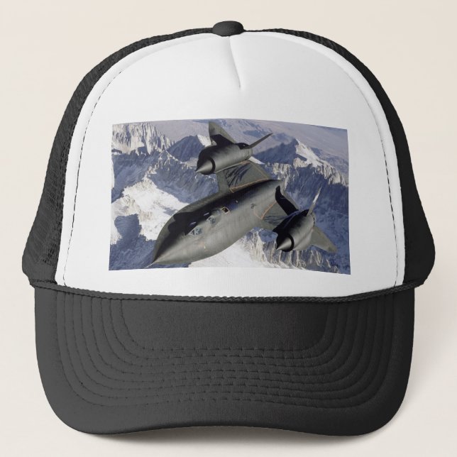Gorra De Camionero Lockheed SR-71B Blackbird (Anverso)