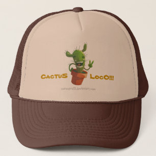 Gorra De Camionero ¡Loco del cactus!!!