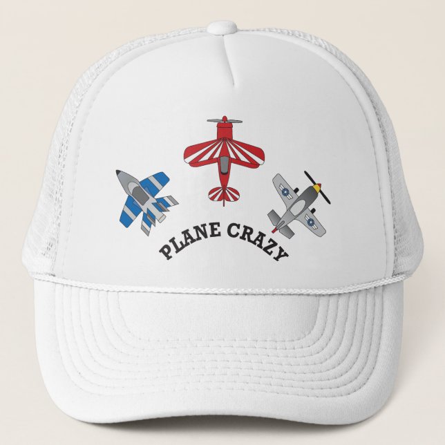 Gorra De Camionero Loco plano (Anverso)