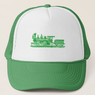 Gorra De Camionero Locomotora 02 - Verde de hierba
