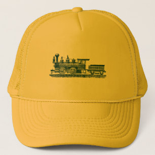Gorra De Camionero Locomotora 02 - Verde oscuro