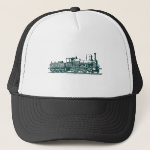 Gorra De Camionero Locomotora - Verde oscuro