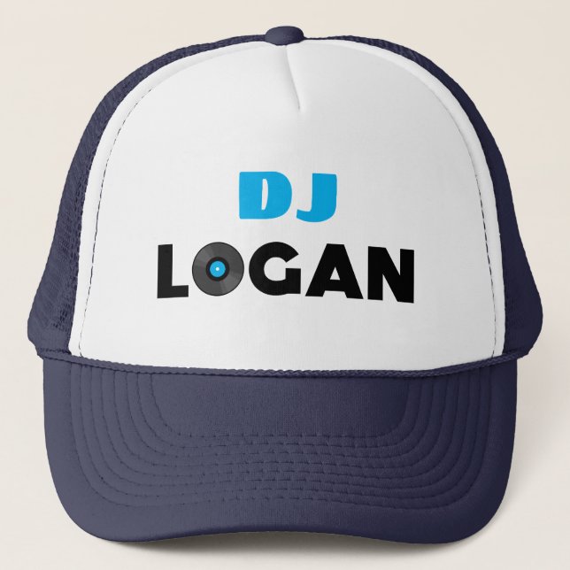 Gorra De Camionero Logan DJ Trucker Hat (Anverso)